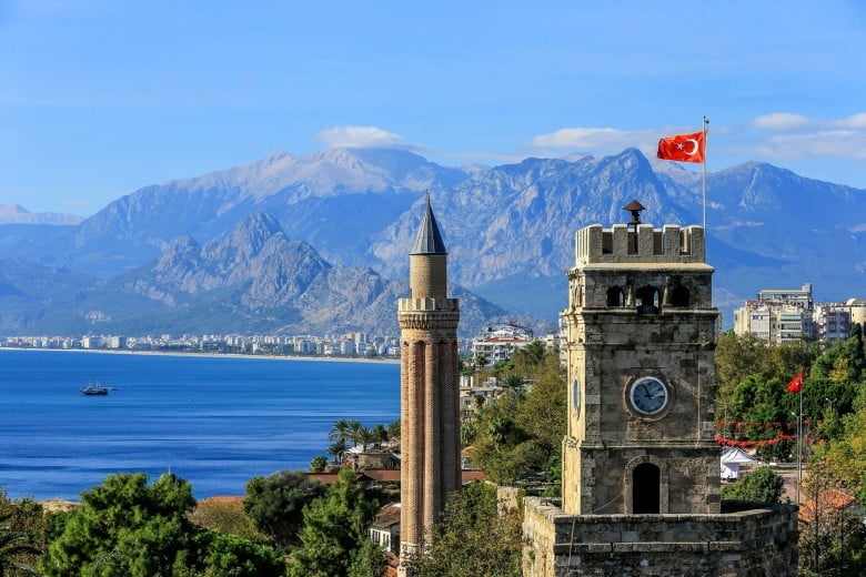 Antalya (Attalia) — the fastest growing city, hub to an array of beach resorts