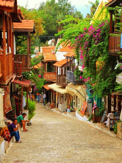 Bright colors of #Kas #Turkey · Kalkan TurkeyVisit